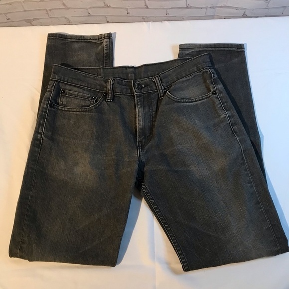 🌙 💥NWOT LEVIS 511 SKINNY JEANS FADED BLACK SIZE 32x34 - Picture 1 of 5